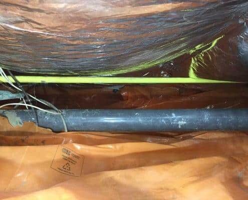 Bodemfolie bij vochtproblemen