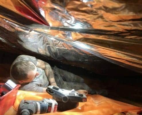 TONZON thermoskussens vloerisolatie Leerdam
