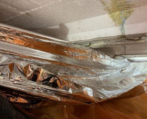 Kruipruimte isolatie in Sint Maartensdijk Kruipruimte isolatie in Sint Maartensdijk