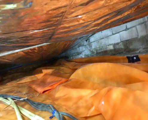 Kruipruimte isolatie in Breda Kruipruimte isolatie in Breda