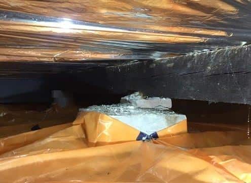 Kruipruimte isolatie in Vught