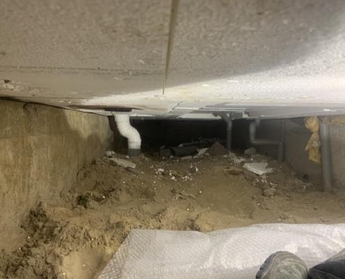 Kruipruimte isolatie in 's-Hertogenbosch