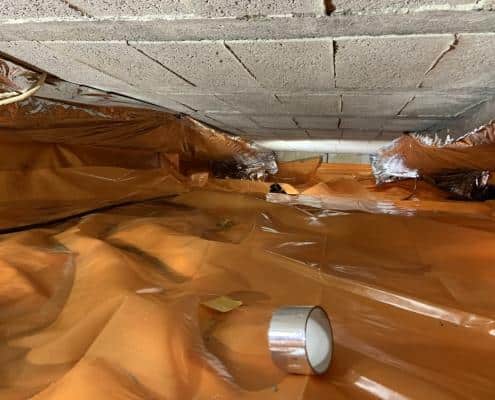 Kruipruimte isolatie in Wormerveer