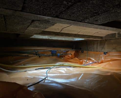 Stank verholpen door kruipruimte ventilatie in Vianen