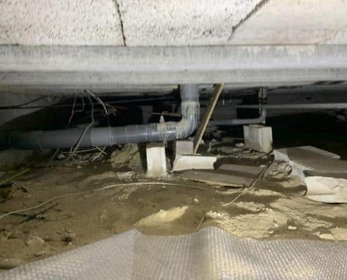 Kruipruimte isoleren in Rosmalen