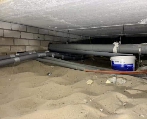 Milieuvriendelijk huis door vloerisolatie in Vlijmen