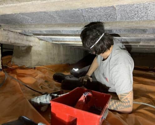 Warme vloer door vloerisolatie in Oosterhout Warme vloer door vloerisolatie in Oosterhout