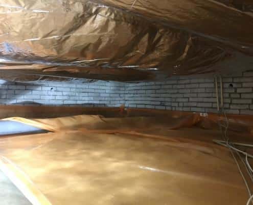 Warme vloer door vloerisolatie in Zwartewaal