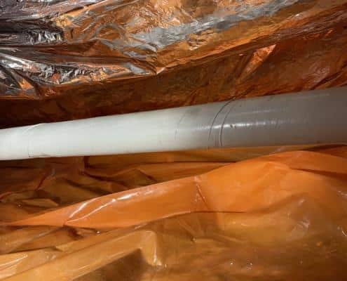 Stank verholpen door kruipruimte ventilatie in Tilburg