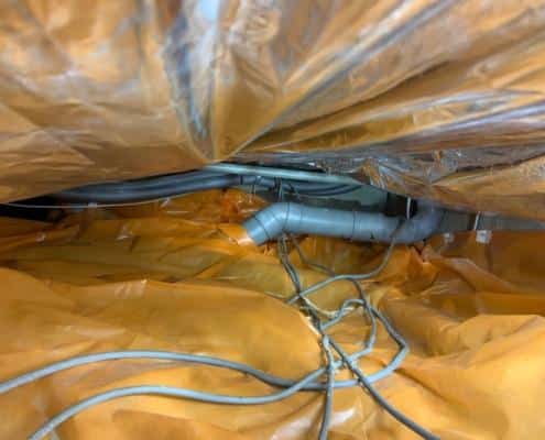 Milieuvriendelijk huis door vloerisolatie in Vught Milieuvriendelijk huis door vloerisolatie in Vught