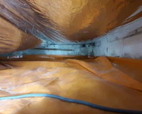 Stank verholpen door kruipruimte ventilatie in Son en Breugel