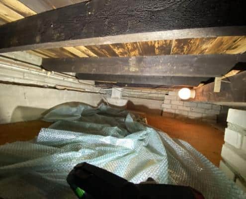 Warme vloer door vloerisolatie in Boxtel Warme vloer door vloerisolatie in Boxtel