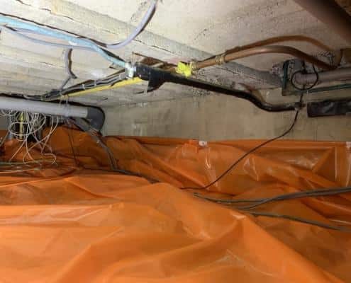 Kruipruimte isoleren in Ulestraten