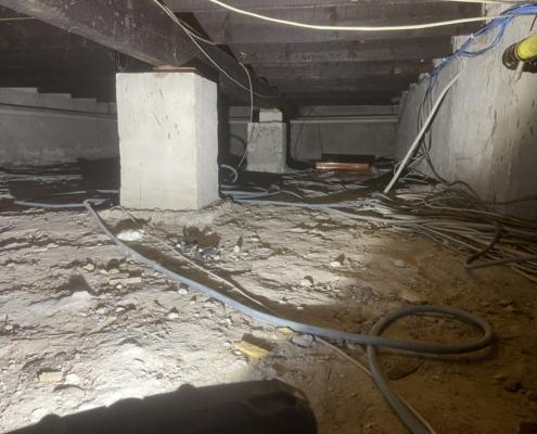 Milieuvriendelijk huis door vloerisolatie in Teteringen