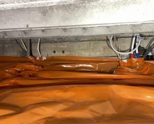 Warme vloer door vloerisolatie in Linschoten Warme vloer door vloerisolatie in Linschoten