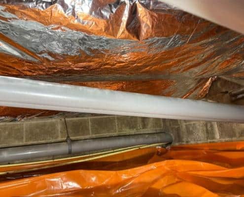 Kruipruimte ventilatie in Waalre