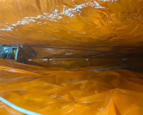 Milieuvriendelijk huis door vloerisolatie in 's-Hertogenbosch Milieuvriendelijk huis door vloerisolatie in 's-Hertogenbosch