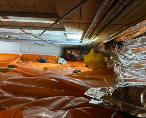 Stank verholpen door kruipruimte ventilatie in Eerbeek