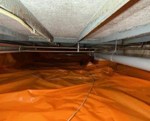 Kruipruimte ventilatie gaat schimmels tegen in Maasdam Kruipruimte ventilatie gaat schimmels tegen in Maasdam