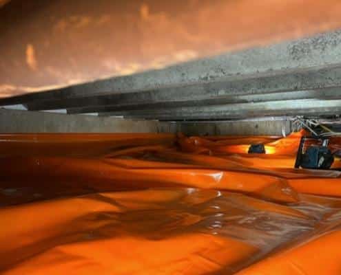 Kruipruimte ventilatie verhelpt vochtproblemen in Hoogvliet Kruipruimte ventilatie verhelpt vochtproblemen in Hoogvliet