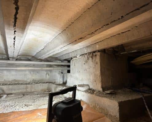 Stank verholpen door kruipruimte ventilatie in Boxtel