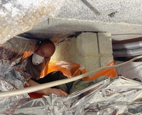 Kruipruimte ventilatie verhelpt vochtproblemen in Zonhoven