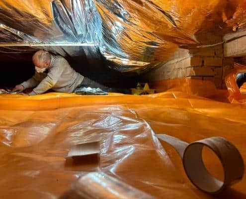 Vloer isoleren in Schoorl