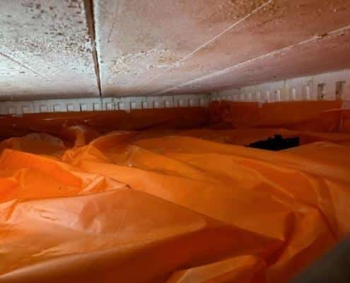 Warme vloer door vloerisolatie in Sint-Annaland