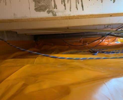 Milieuvriendelijk huis door vloerisolatie in Spijkenisse