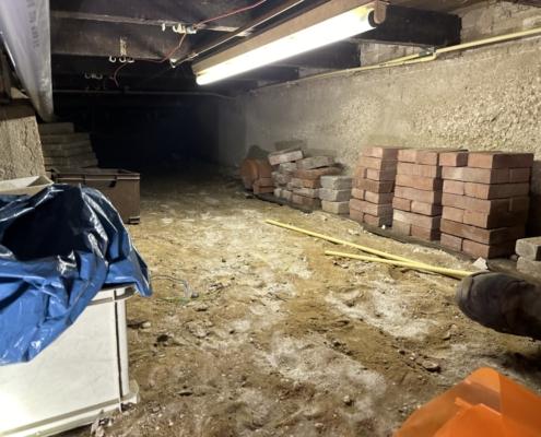 Kruipruimte isoleren in Cuijk