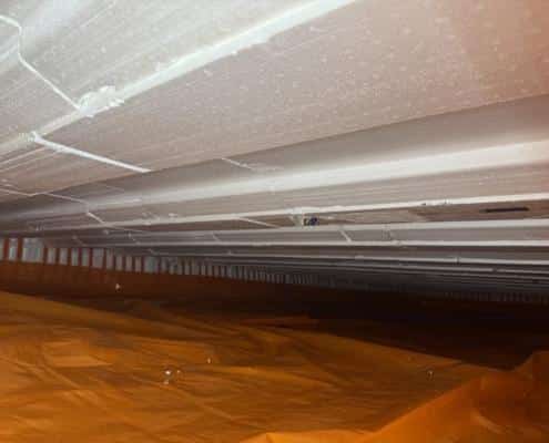 Kruipruimte ventilatie in Rockanje