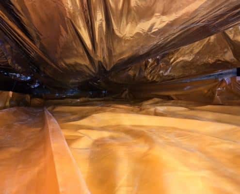 Kruipruimte isolatie in Dommelen Kruipruimte isolatie in Dommelen