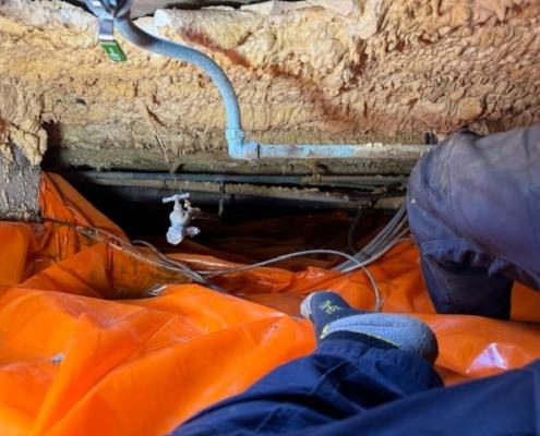 Stank verholpen door kruipruimte ventilatie in Rotterdam Stank verholpen door kruipruimte ventilatie in Rotterdam