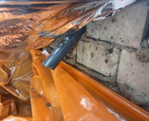 Kruipruimte ventilatie gaat schimmels tegen in Middelburg