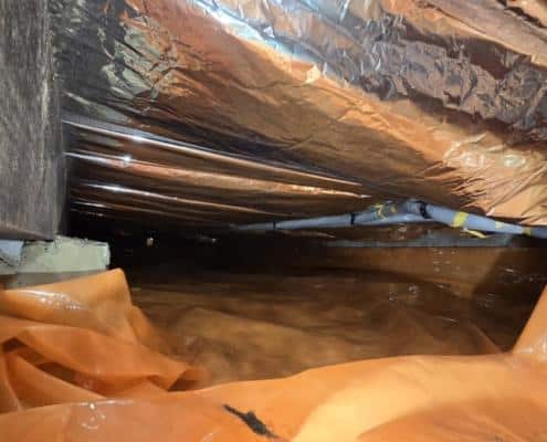Kruipruimte isoleren in 's Hertogenbosch