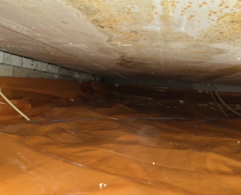 Kruipruimte isolatie in Valkenswaard Kruipruimte isolatie in Valkenswaard