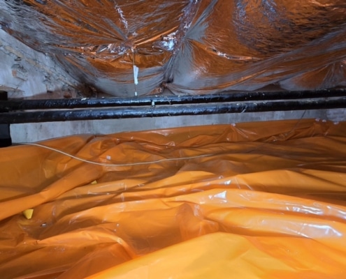 Stank verholpen door kruipruimte ventilatie in Vught