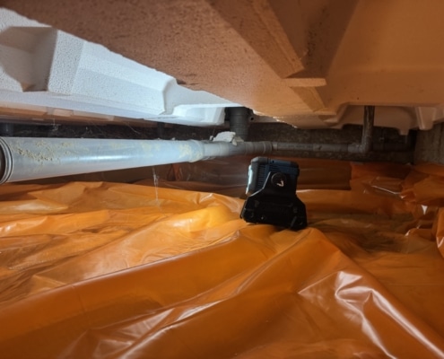 Kruipruimte isoleren in Oudheusden