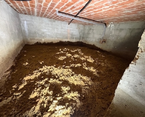 Kruipruimte isoleren in Weert