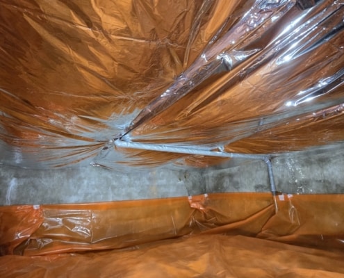 Kruipruimte ventilatie in Weert
