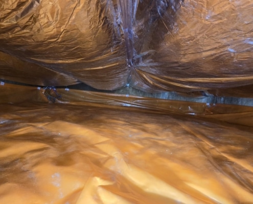 Kruipruimte ventilatie in Willemstad