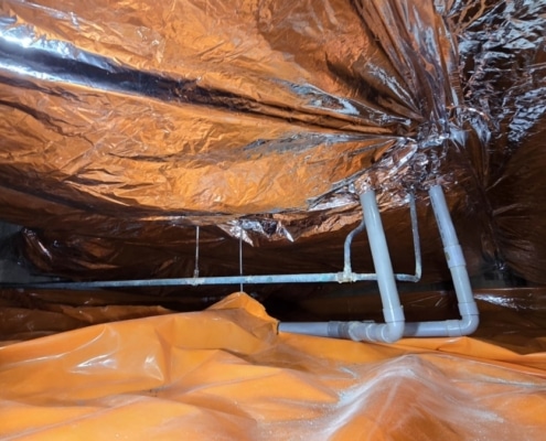 Milieuvriendelijk huis door vloerisolatie in Oosterhout