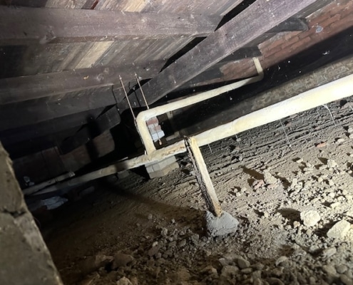Stank verholpen door kruipruimte ventilatie in Altforst
