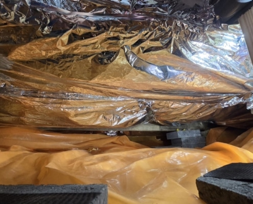 Stank verholpen door kruipruimte ventilatie in Eindhoven