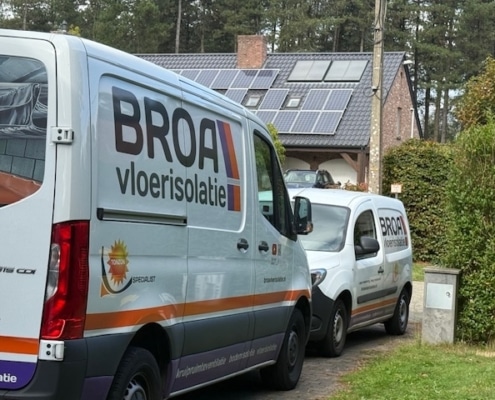 Lage energiekosten door vloerisolatie in Beerse