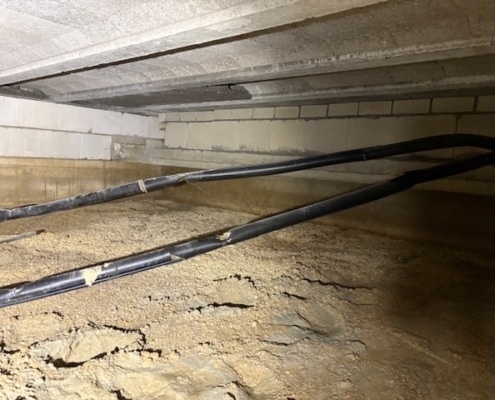 Milieuvriendelijk huis door vloerisolatie in Krabbendijke