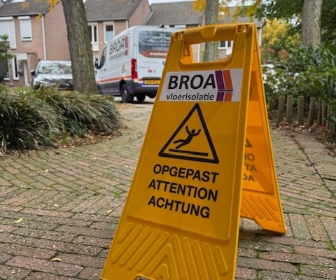 Milieuvriendelijk huis door vloerisolatie in Maastricht