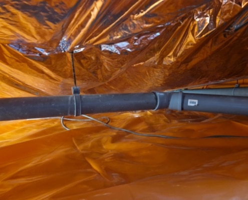 Kruipruimte isoleren in Hekelingen