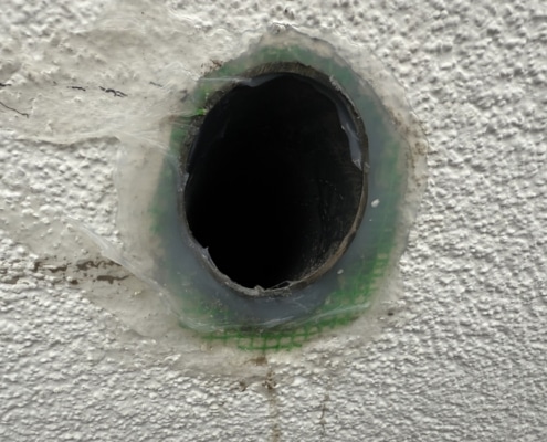 Kruipruimte ventilatie in Krabbendijke