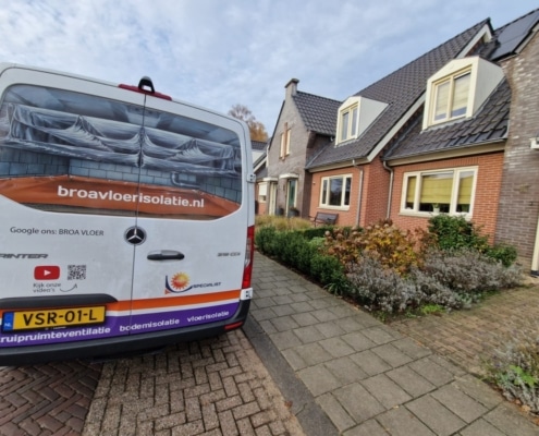 Lage energiekosten door vloerisolatie in Keijenborg Lage energiekosten door vloerisolatie in Keijenborg